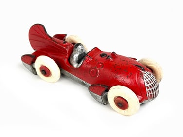 Hubley Bomb Style #8 Race Car Circa 1938.