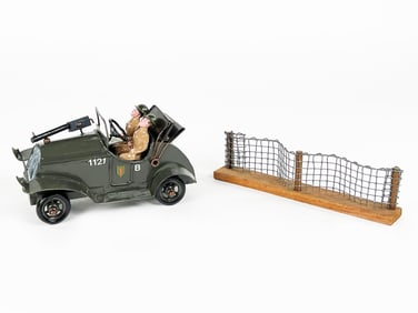 Machine Gun Truck for Lead Soldier Collection