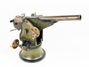 Marklin Coastal Gun ca. 1925 Tin and Brass Toy