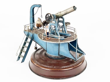 Large Size Marklin Coastal Gun, Awesome!