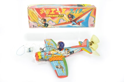 Tatsunoko Productions/Daito Litho Space Ace Uchuu Ace Airplane Boxed