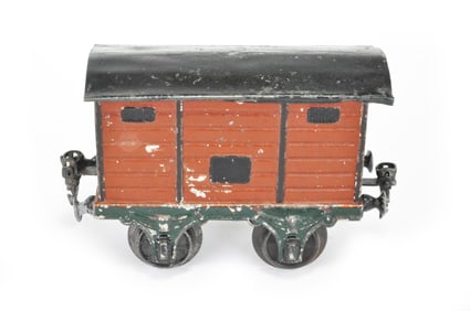 Marklin Tin Gauge 1 Train Baggage Car Circa 1910