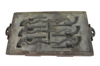 Early JE Stevens 1800's Cap Gun Mold for Cast Iron Toys