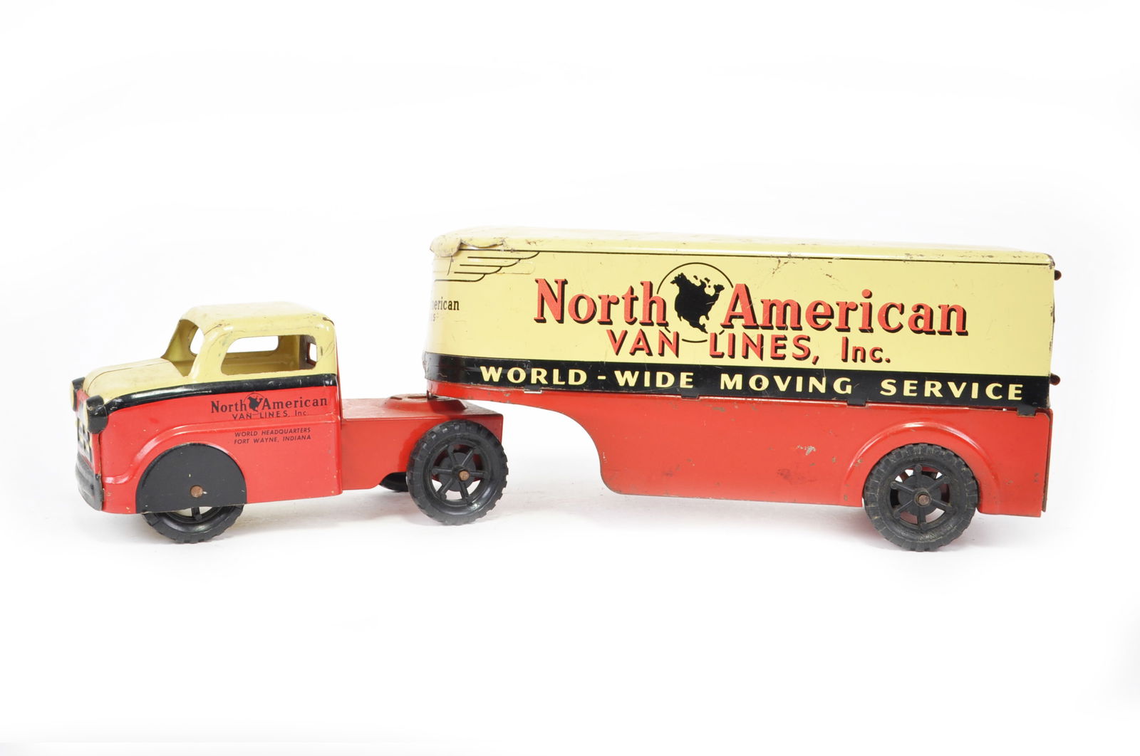 Cortland North American Van Lines Tin Litho Truck (1 of 6)