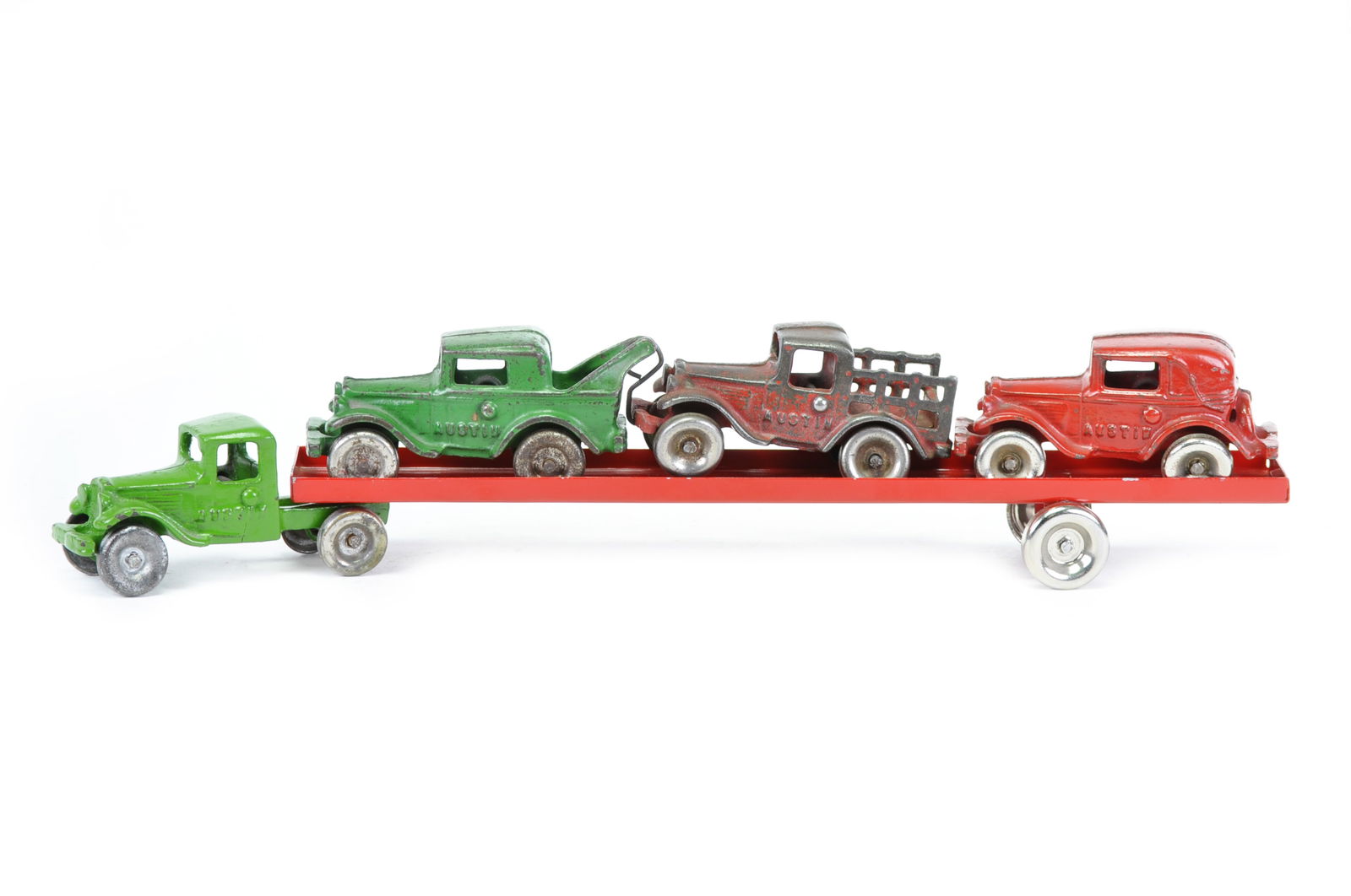 Arcade Toys Austin's And Eccles Car Carrier In Cast Iron Auction