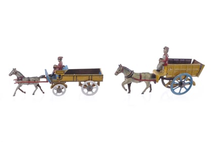 German Horse Drawn Penny Toys