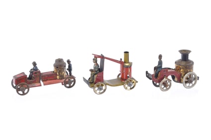 Set of Three Penny Toy Fire Toys