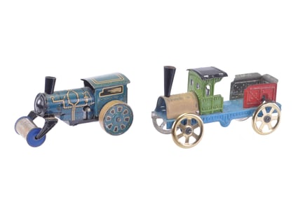 Early Meier Train and Roller Penny Toy