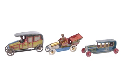 Kellerman Lot of 3 Penny Toys with Distler Limousine