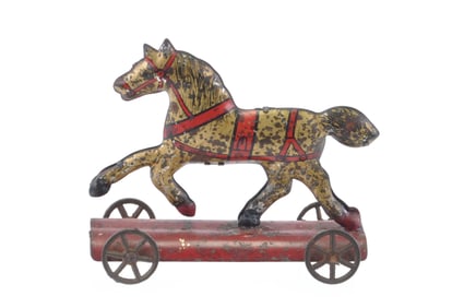 Late 20th Century American Penny Toy Horse, Fallows