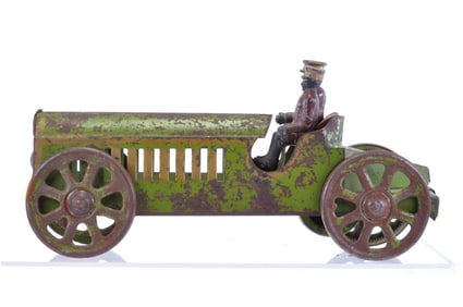 D.P. Clark No. 240 "Scorcher" Automobile Racer Car in Pressed Steel