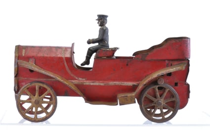Dayton Hillclimber Top Down Touring Car circa 1911