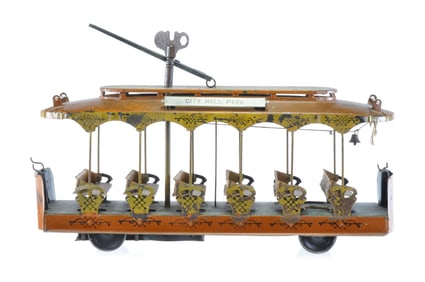 Converse City Hall Park 175 Street Car Steel Toy