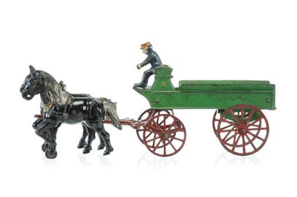 Kenton 5 Ton Horse Drawn Wagon Cast Iron