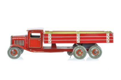 English Six Wheeled Dump Truck Mettoy