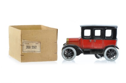 Red Model T Tin Toy by OroBR of Germany