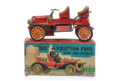 1907 Tin Friction Ford by LineMar and Marx