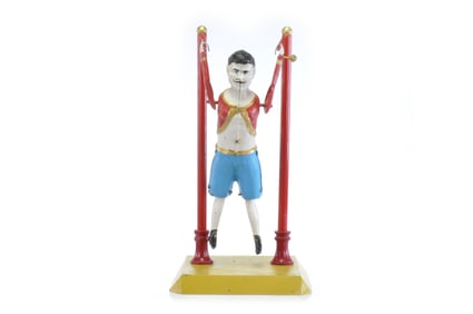 Hans Eberl Horizontal Bar Gymnast ca 1905, Germany