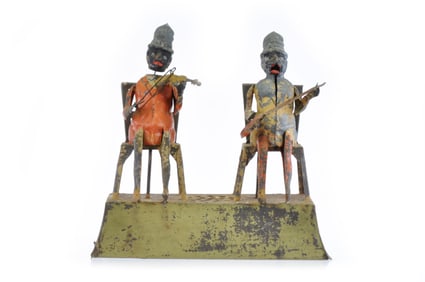 Gunthermann Musicians Tin Windup with Music Box