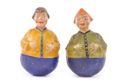 Max and Moritz Schoenhut Rolly Dolly Figures