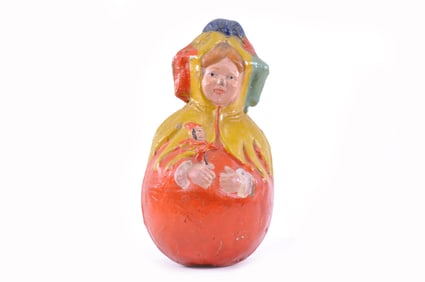 Lady Jester with Punch Rolly Dolly by Schoenhut