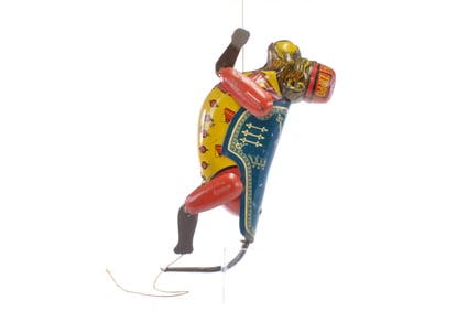 ZIPPO Tin Monkey Pull-Toy by Marx