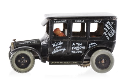 Strauss Dizzy Lizzie Tin Windup Car