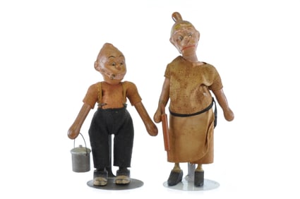 Maggie & Jiggs Comic or Character Toys from Schoenhut