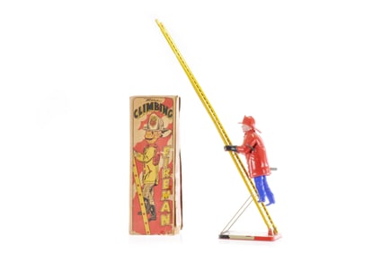 Marx Climbing Fireman Boxed