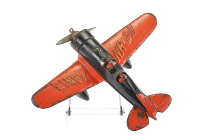 Hubley Cast Iron NR-211 Sirius Lindy Airplane
