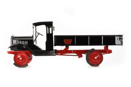Keystone Dump Truck Pressed Steel Toy