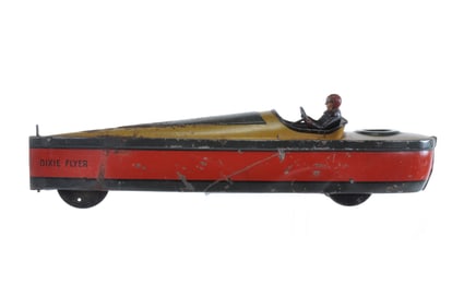 Sleek Hess Number 7 Race Boat with Tin Driver