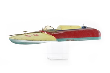 S-3 Race Boat Hydroplane Tin Boat, ITO import