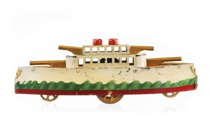 Warship Toy Battleship by Dayton Friction Toy Works