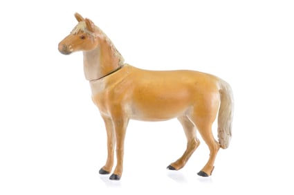 German Paper Mache Horse Candy Container
