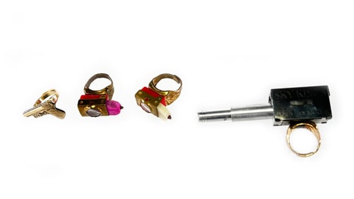 Peter Pan Peanut Butter Sky-King Tele-Blinker, Cracker Jack Premium Prize Rings & More