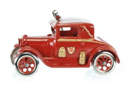 Fire Chief Cast Iron by Arcade and Ironman Toys