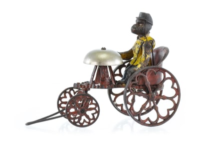Kyser & Rex Monkey With Bell Iron Toy