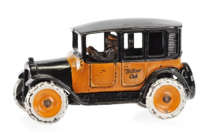 Arcade #2 Yellow Cab Taxi in Cast Iron