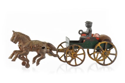 Hubley Delivery Wagon in Steel and Cast Iron