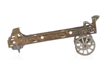 Early Ives Fire Ladder Truck Brass Pattern