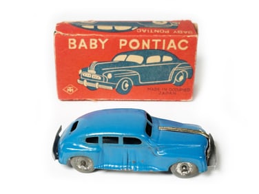 Baby Pontiac Tin Car from Japan