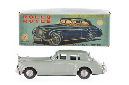 Rolls Royce Near Mint Tin Silver Cloud Saloon by Yonezawa, Japan