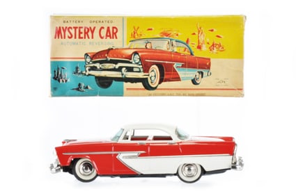 Plymouth Tin Mystery Car by Alps & Sato, Japan