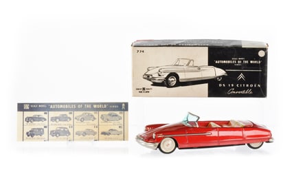 DS 19 Citroen Convertible by Bandai, Japan Boxed