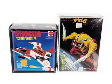 Gundam Model and Shogun Action Vehicle Lot of 2