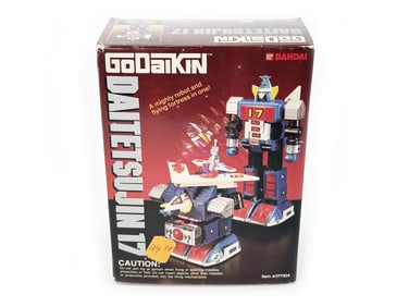 Daitetsujin 17 Diecast Robot by Popy and Bandai