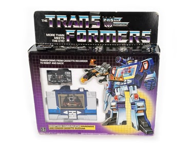 Transformers Soundwave and Buzzsaw Robots in Disguise