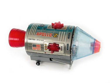 Apollo - Z Tin Space Toy Battery Op from Japan