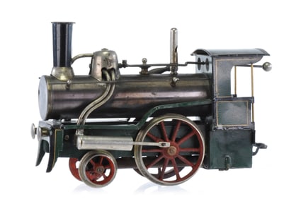 Schoener O Gauge Steam Locomotive Circa 1906